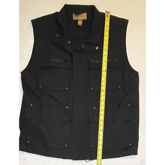 Clearwater Outfitters Utility Travel Vest XL Black Multi-Pocket Mesh Lined EUC - Picture 6 of 10